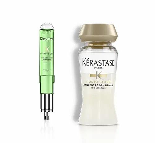 tratamento capilar Fusio-Dose Concentré Densifique +  Booster Reconstruction